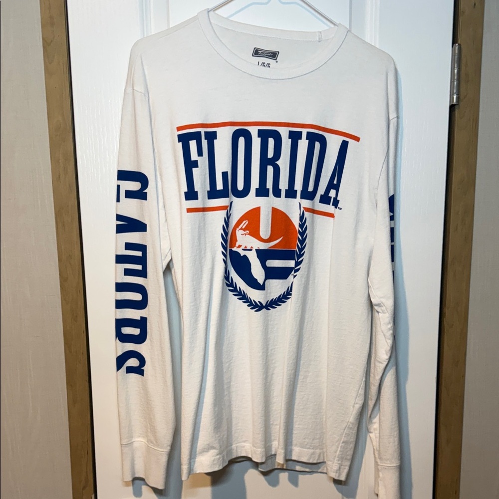 White Florida Gators Long Sleeve Shirt